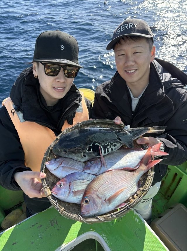 ハナダイ(チダイ)・トラフグ