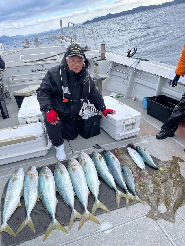 ヤズ(ブリ)・ヒラマサ・ヒラメ