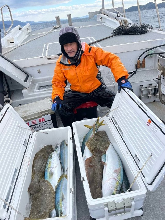 ヤズ(ブリ)・ヒラマサ・ヒラメ