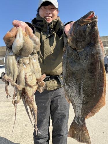 ヒラメ・マダコ