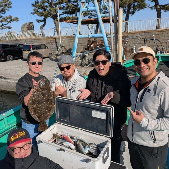 イシダイ・サワラ・サゴシ(サワラ)・ヒラメ・サバ(ゴマサバ)