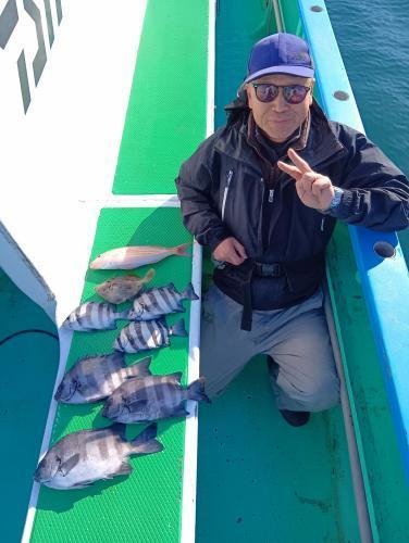 イシダイ・イトヨリダイ・カワハギ