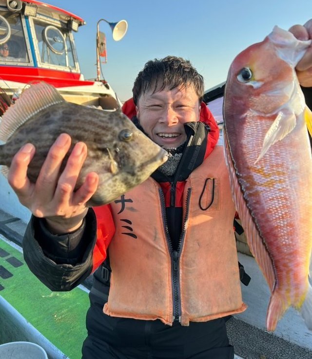 アマダイ(アカアマダイ)・カワハギ