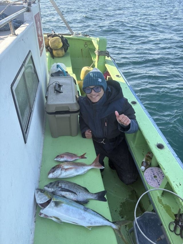 マダイ・クロダイ・ワラサ(ブリ)