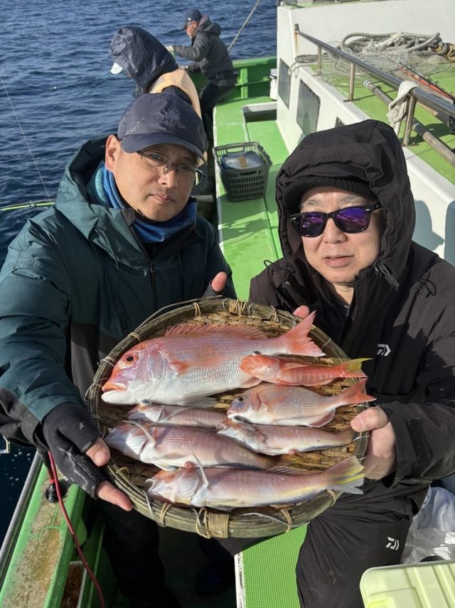 アマダイ(アカアマダイ)・アカボラ(ヒメコダイ)