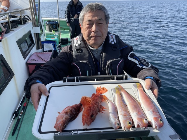 アマダイ(アカアマダイ)・カサゴ