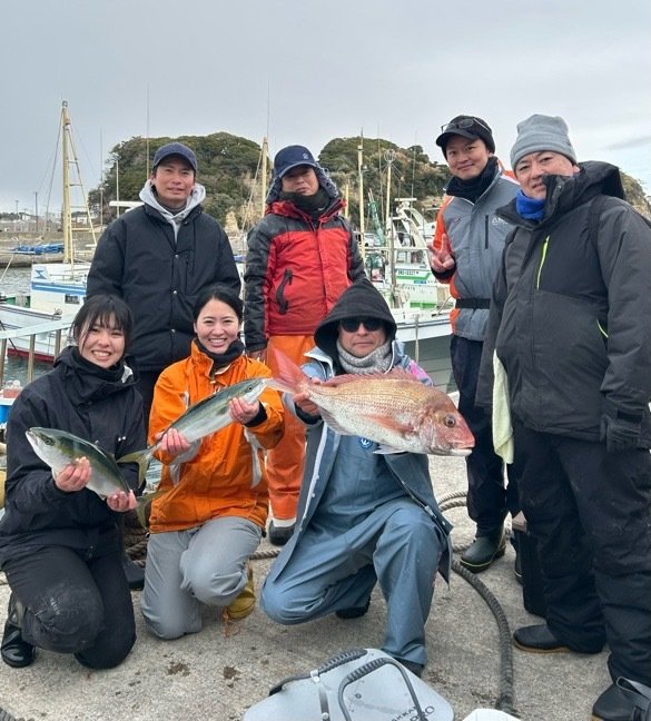 マダイ・イナダ(ブリ)