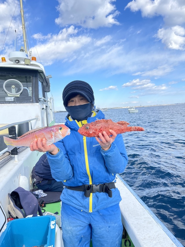 アマダイ(アカアマダイ)・オニカサゴ