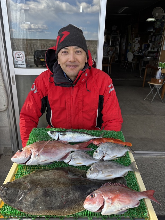 マダイ・ハナダイ(チダイ)・ヘダイ・ヒラメ