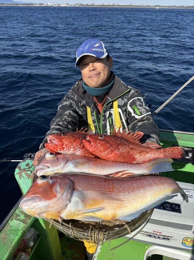アマダイ(アカアマダイ)・オニカサゴ