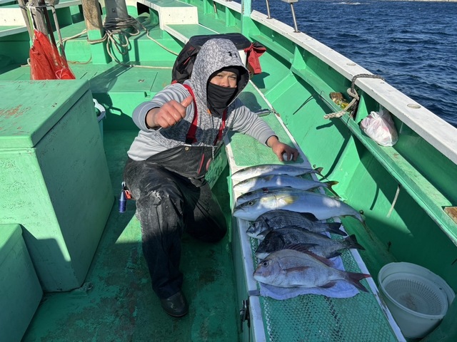 マダイ・クロダイ・イナダ(ブリ)