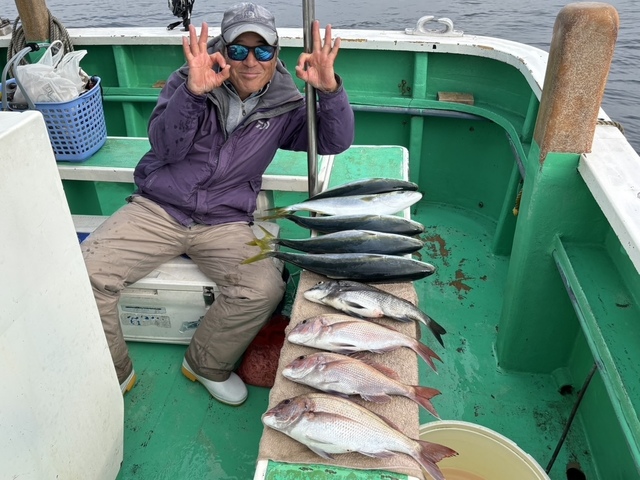 マダイ・クロダイ・イナダ(ブリ)