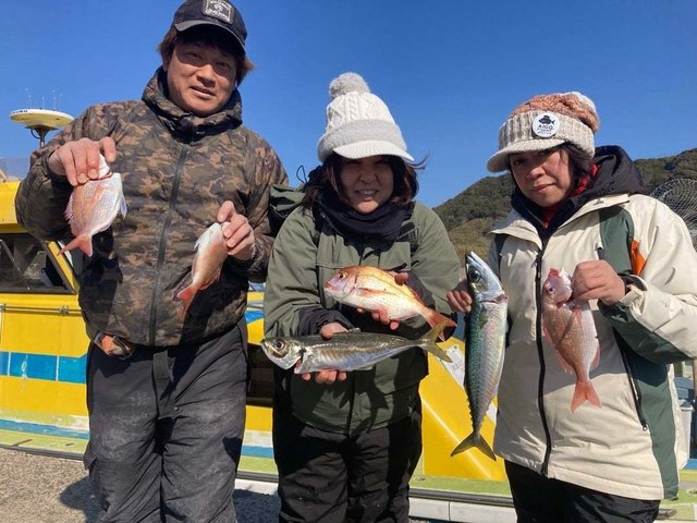 ハナダイ(チダイ)・アジ(マアジ)・サバ(ゴマサバ)