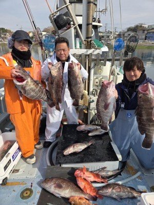 マハタ・キントキ(チカメキントキ)・カンコ(ウッカリカサゴ)・マトウダイ