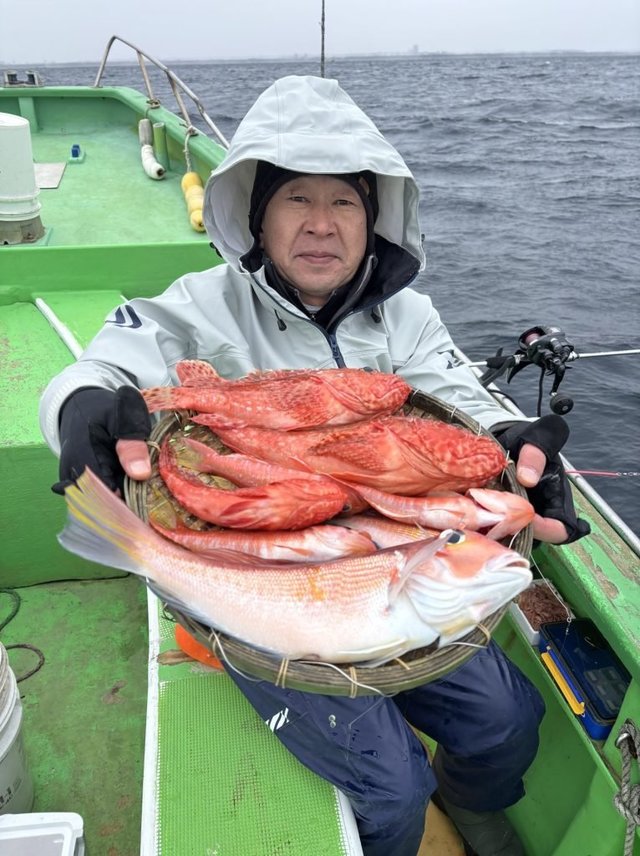 アマダイ(アカアマダイ)・オニカサゴ