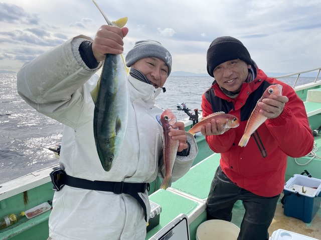 イナダ(ブリ)・アマダイ(アカアマダイ)