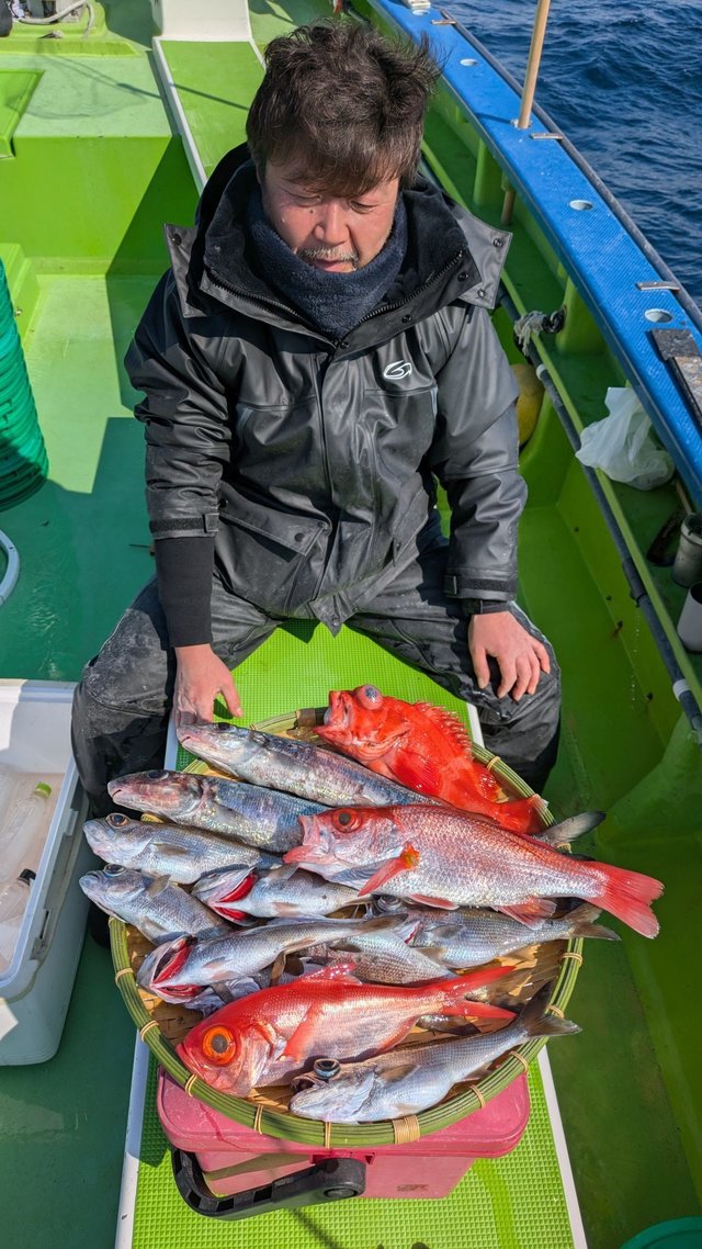 ムツ・アカムツ・スミヤキ(クロシビカマス)・キンメ(キンメダイ)