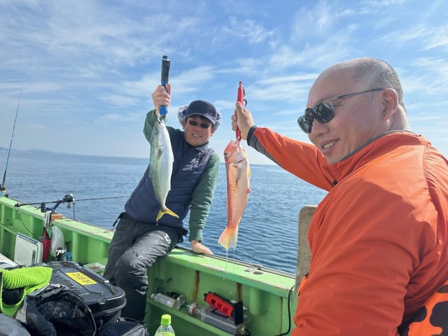 イナダ(ブリ)・アマダイ(アカアマダイ)