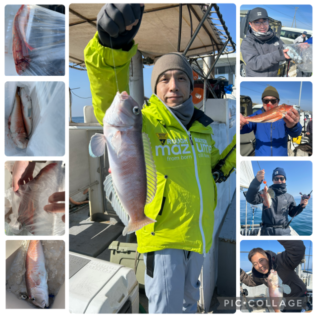 シロアマダイ・ホウボウ・コウイカ