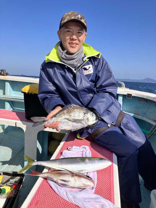 マダイ・クロダイ・イナダ(ブリ)