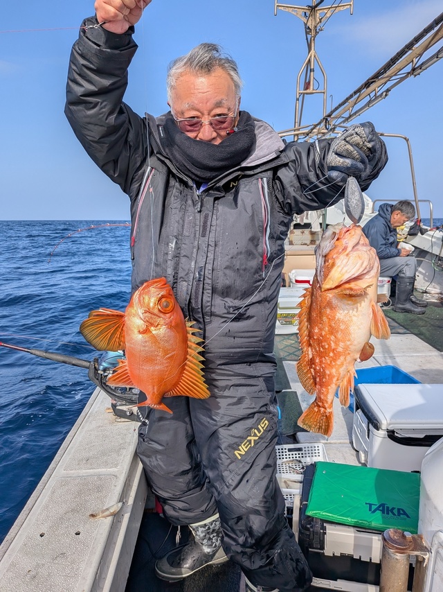 チカメキントキ・アラカブ(カサゴ)