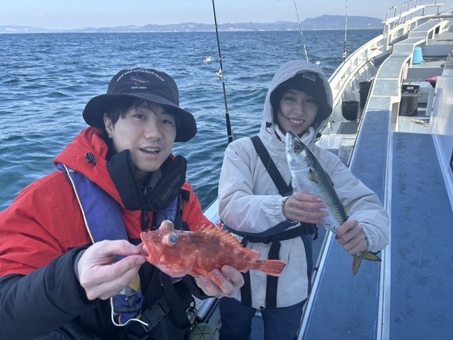 カンコ(ウッカリカサゴ)・サバ(ゴマサバ)