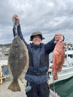 ウッカリカサゴ・ヒラメ