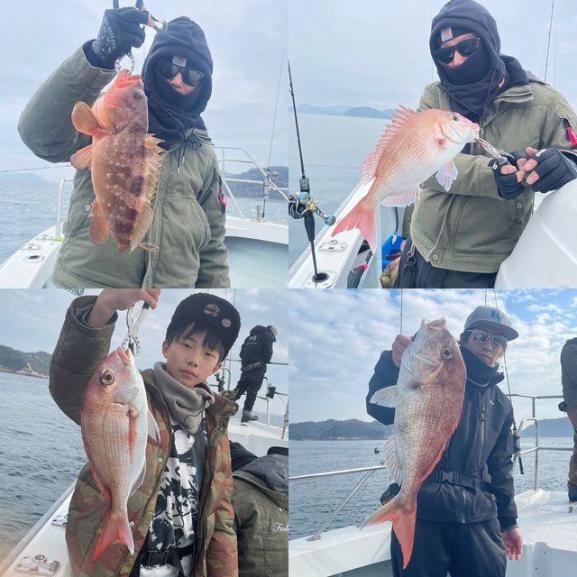 タイ(マダイ)・アコウ(キジハタ)