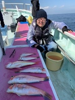 アマダイ(アカアマダイ)・イトヨリ(イトヨリダイ)