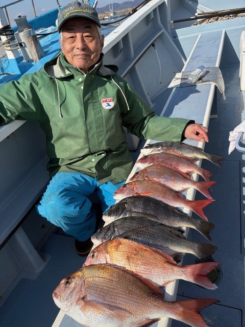 マダイ・クロダイ・イナダ(ブリ)