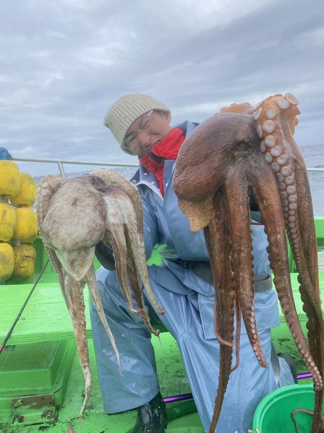 茨城県で釣れたマダコの最新釣果、釣り情報【2026年3月】