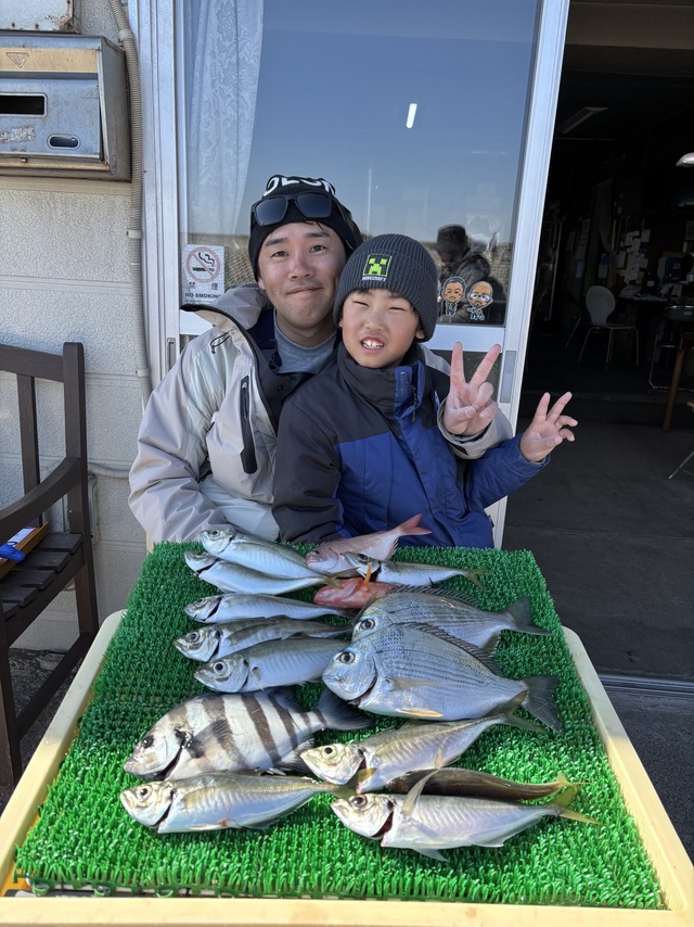 イシダイ・アジ(マアジ)