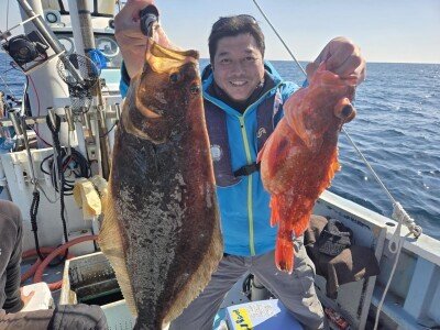 カンコ(ウッカリカサゴ)・ヒラメ