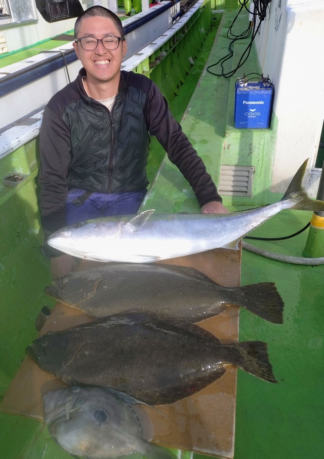 ワラサ(ブリ)・ヒラメ