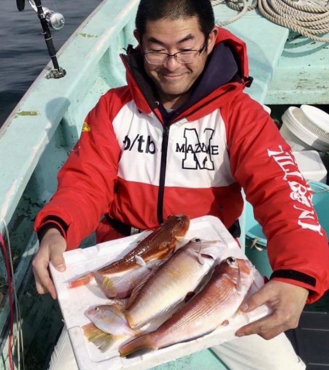 マダイ・アマダイ(アカアマダイ)・カナガシラ