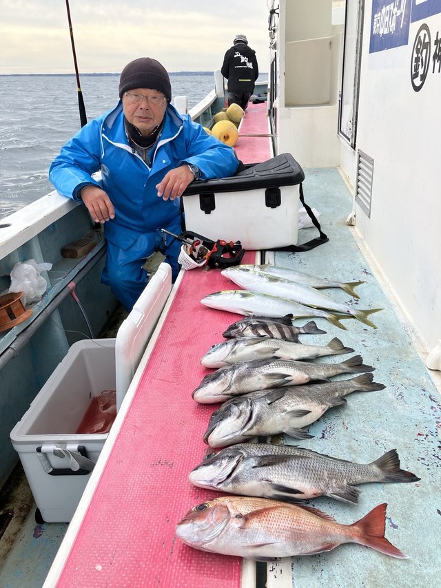 マダイ・クロダイ・イナダ(ブリ)