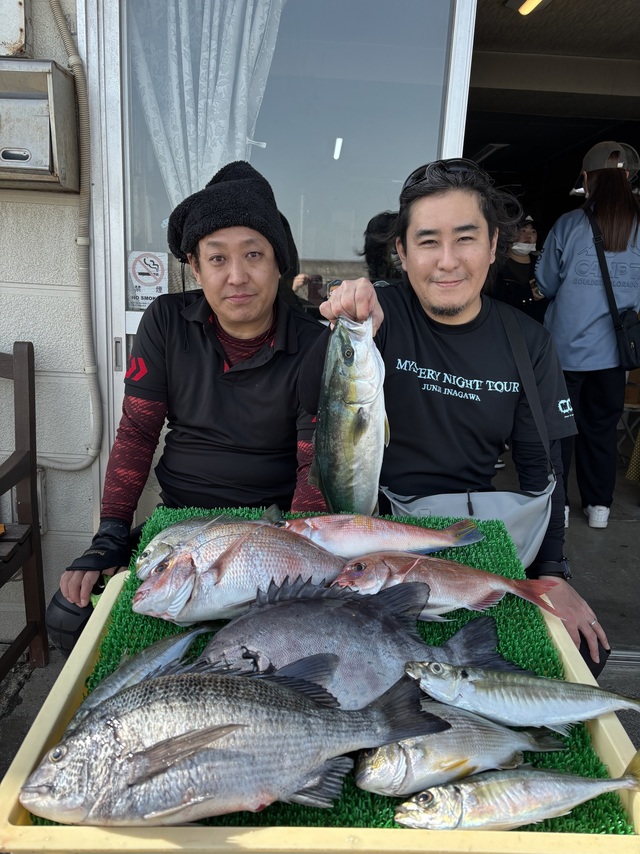 マダイ・クロダイ・イシダイ・アジ(マアジ)