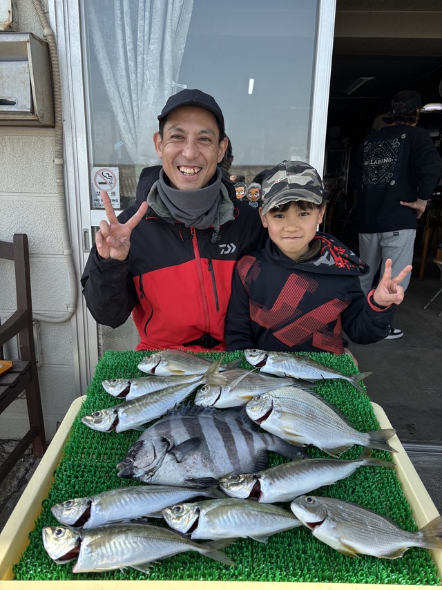 イシダイ・アジ(マアジ)