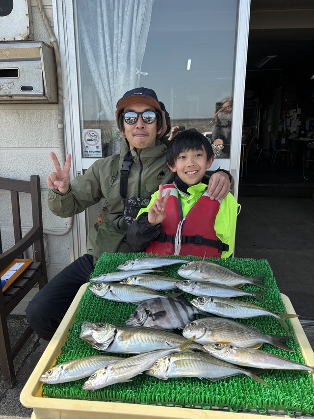 イシダイ・アジ(マアジ)