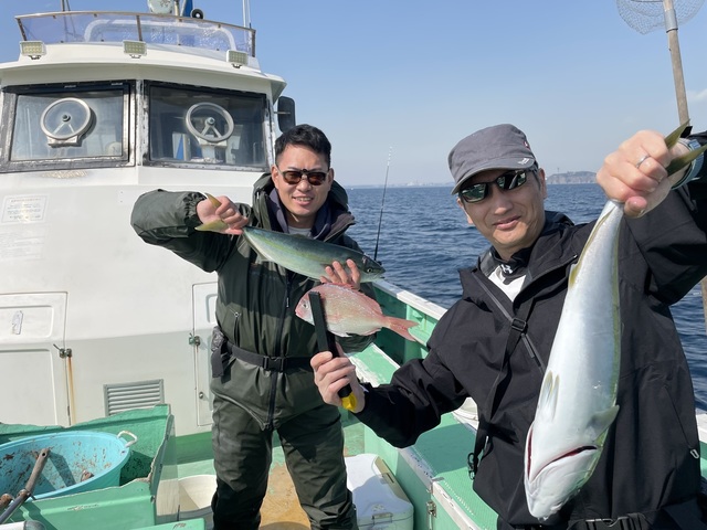 タイ(マダイ)・イナダ(ブリ)