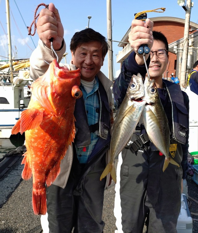 アジ(マアジ)・カンコ(ウッカリカサゴ)