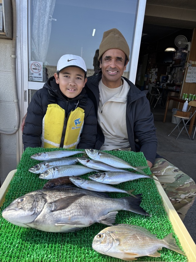 クロダイ・アジ(マアジ)