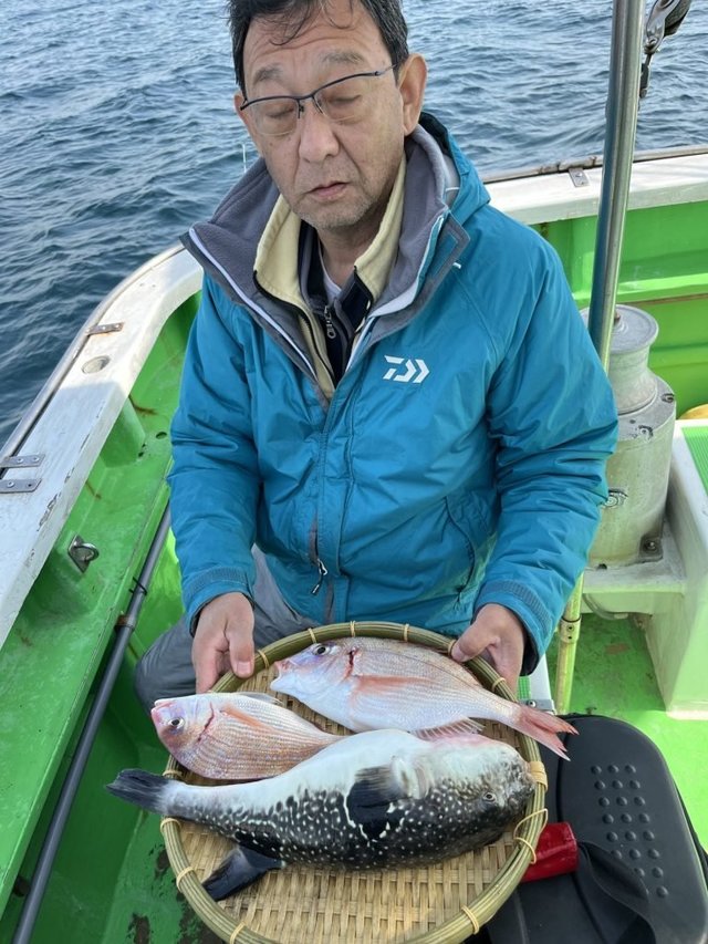 ハナダイ(チダイ)・トラフグ