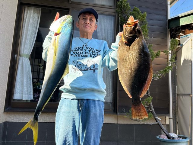 ワラサ(ブリ)・ヒラメ