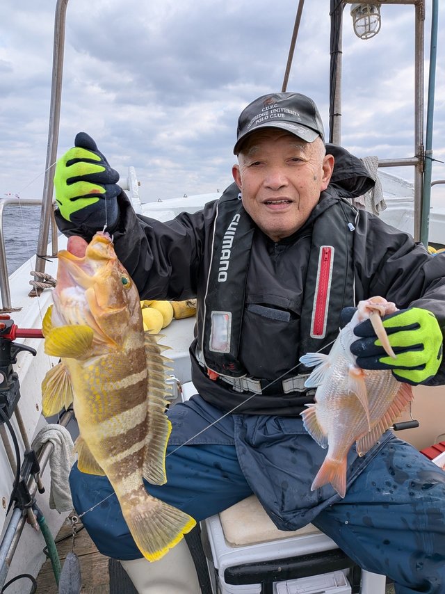 レンコ(キダイ)・アオナ(アオハタ)