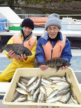 クロダイ・アジ(マアジ)