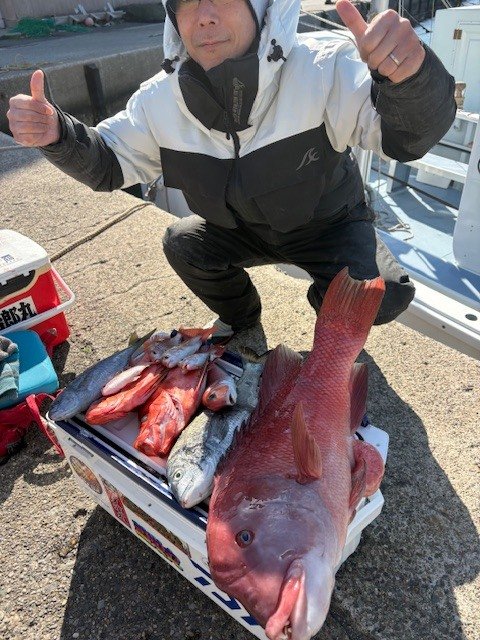 クロダイ・アマダイ(アカアマダイ)・コブダイ・トラギス・カサゴ