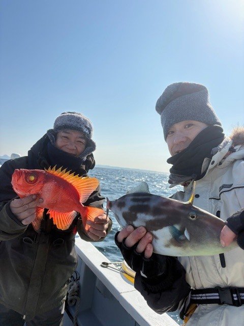 キントキ(チカメキントキ)・ウマヅラハギ