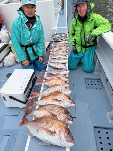 マダイ・クロダイ・イサキ