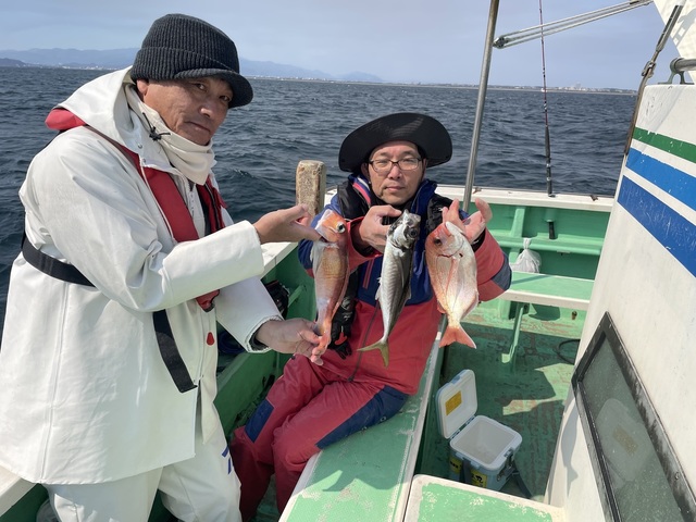 ハナダイ(チダイ)・アジ(マアジ)